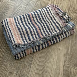 Aritzia striped blanket scarf - VEUC
